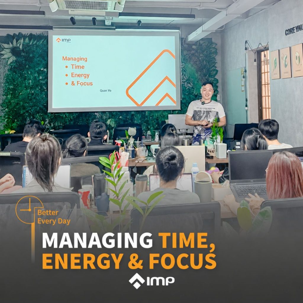 [Training] Time, Energy, And Focus Management Skills