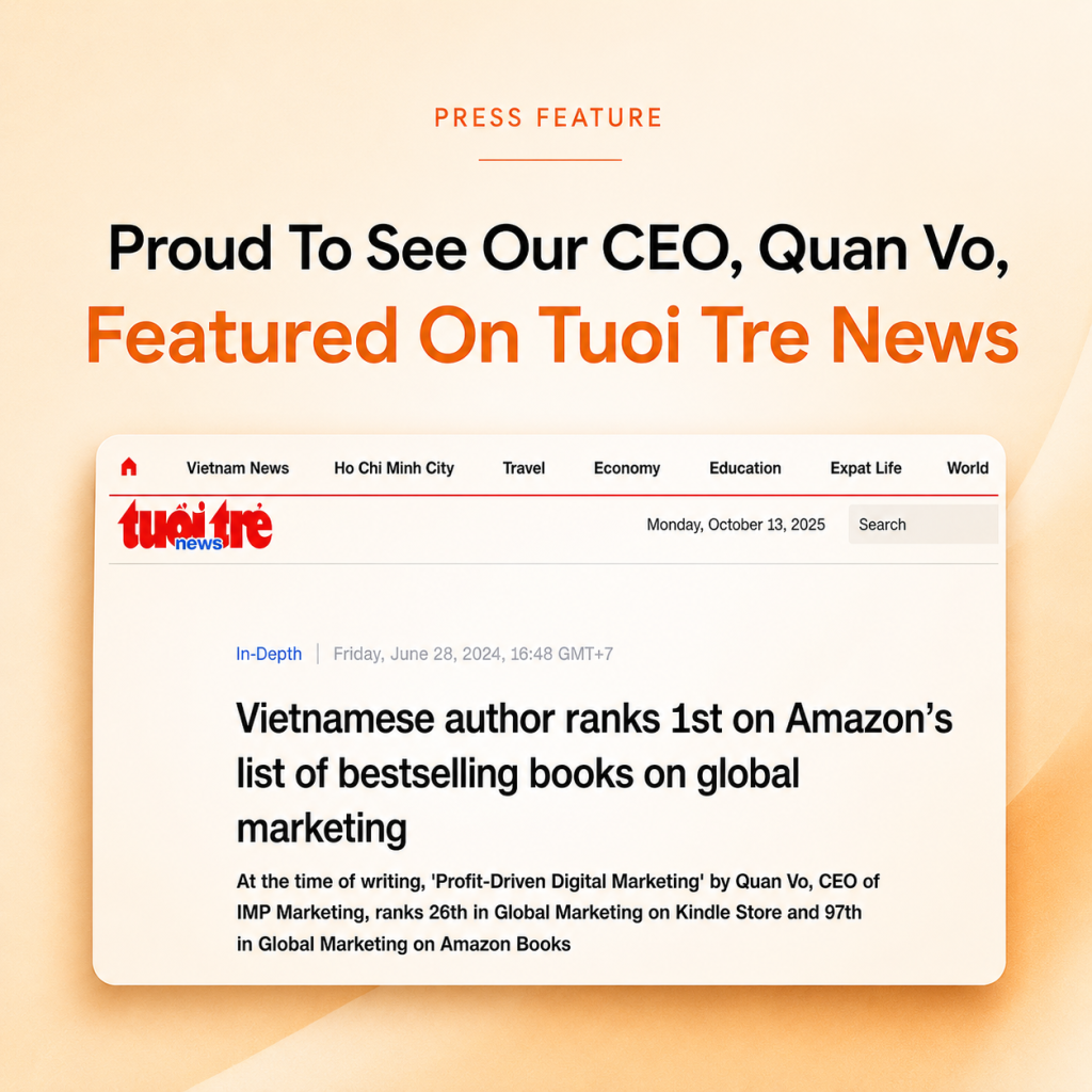 Proud To See Our CEO, Quan Vo, Featured On Tuoi Tre News