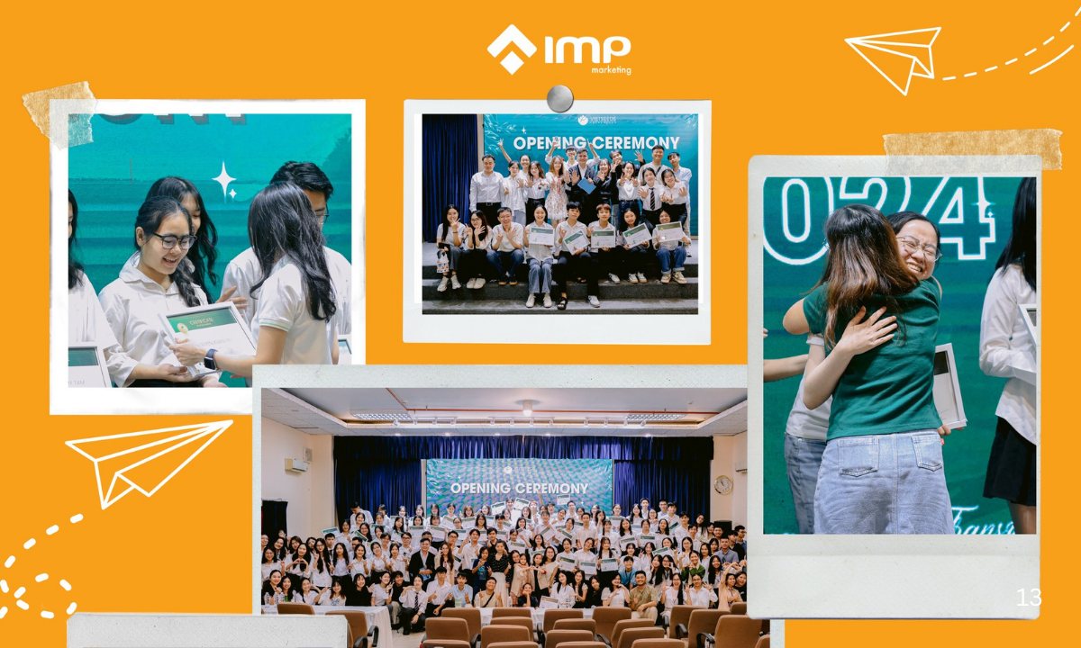 the scholarship award ceremony