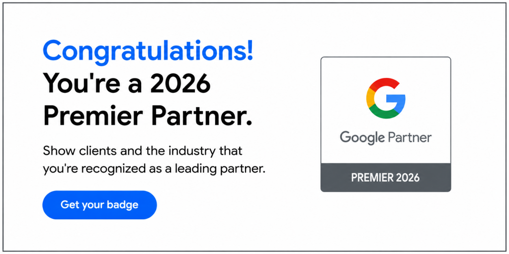 IMP Marketing Recognized As A Google Premier Partner For 2026