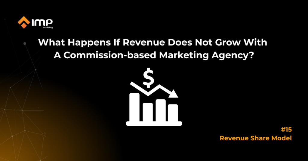 What Happens If Revenue
Does Not Grow With
A Commission-based Marketing Agency?