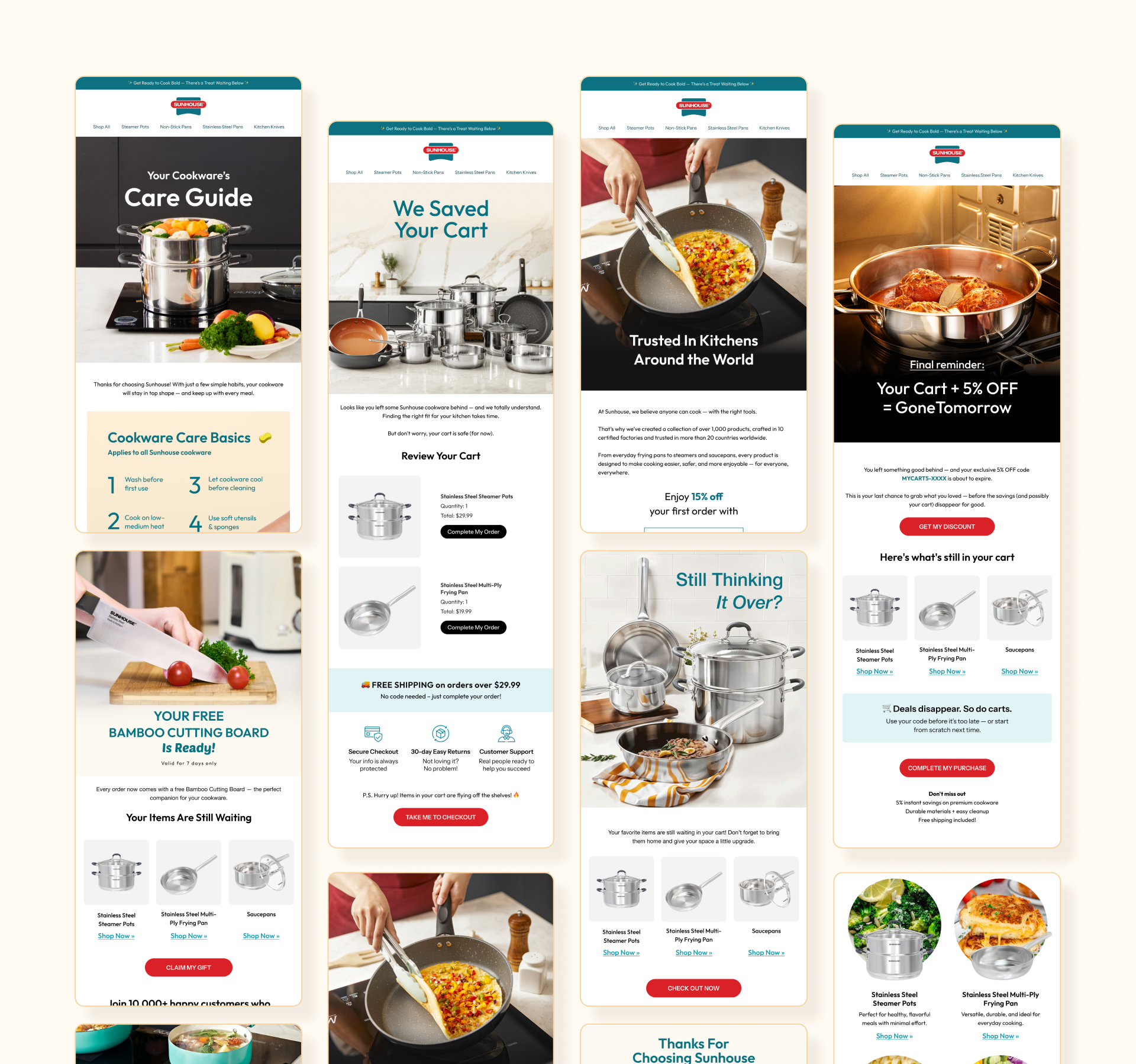 Email Flow showcase