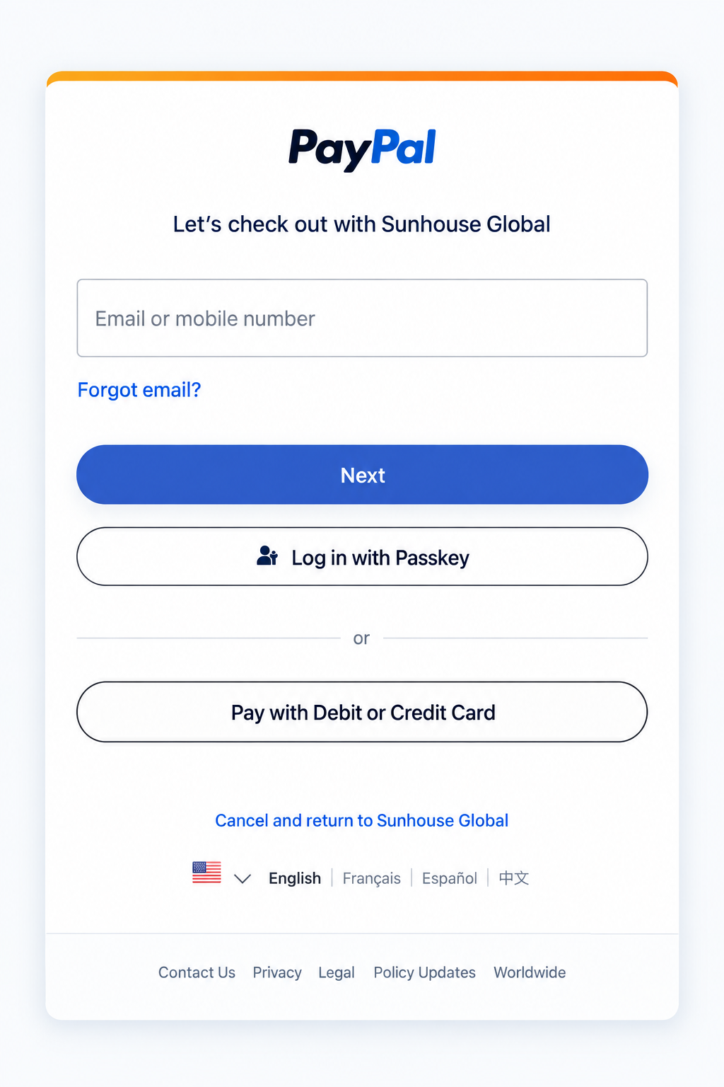 PayPal Checkout