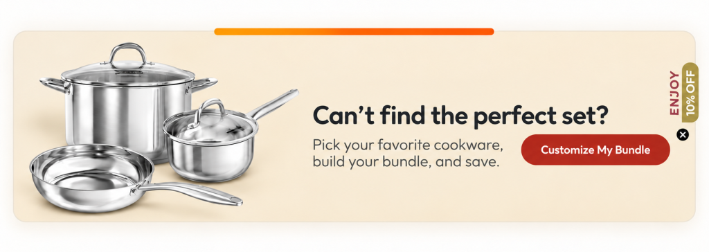 “Customize My Bundle” Entry Point on the Collection Page