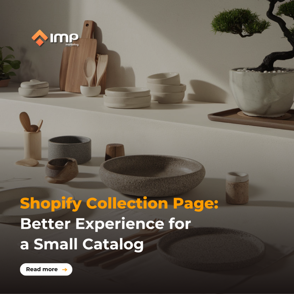 Shopify Collection Page: Better Experience for a Small Catalog