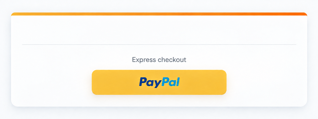 Screenshot of PayPal Check-out Process 1